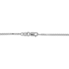 Thumbnail Image 2 of Hollow Square Box Chain Necklace 14K White Gold 20"