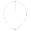 Thumbnail Image 1 of Diamond-cut Smile Necklace 10K Yellow Gold 18&quot;