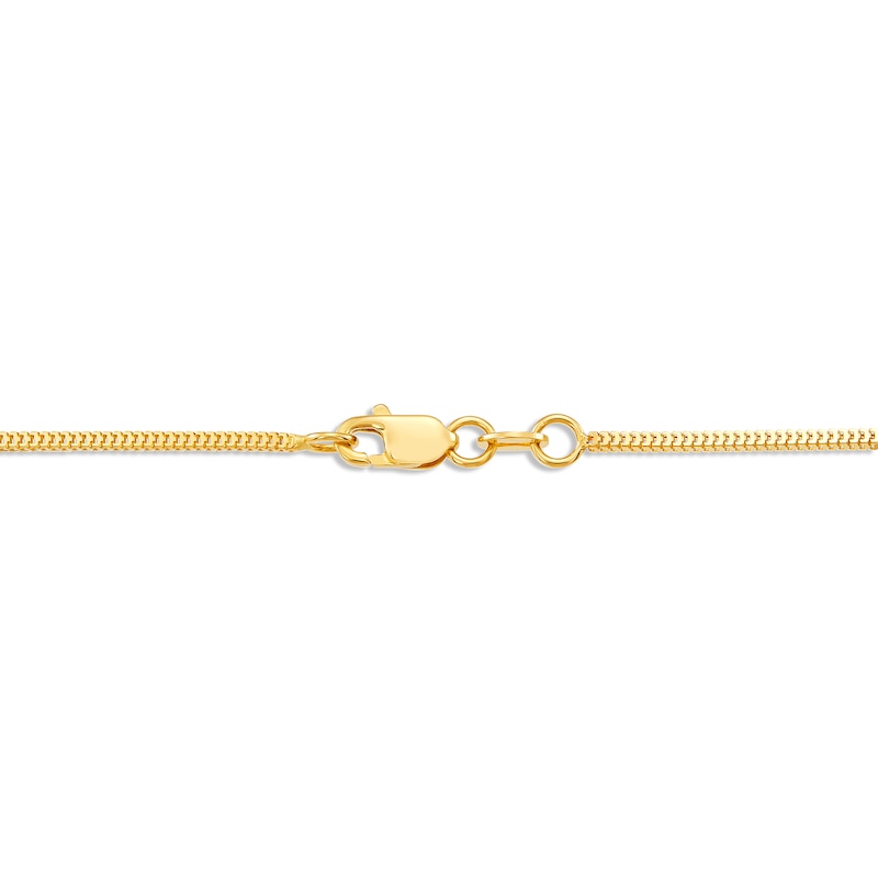 Main Image 2 of Foxtail Chain Solid 14K Yellow Gold 20&quot;