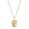 Thumbnail Image 0 of Angel Warrior Medallion Necklace 10K Yellow Gold 22"