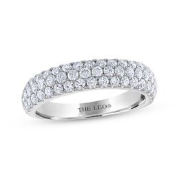 THE LEO Diamond Three-Row Anniversary Band 1 ct tw 14K White Gold