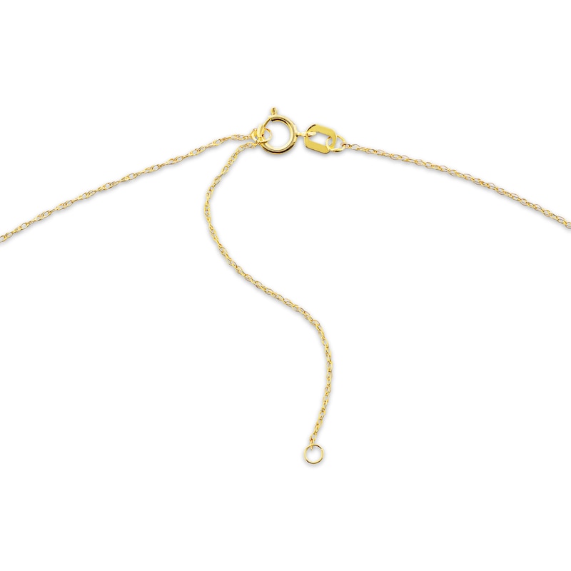 Main Image 2 of Bicycle Necklace 14K Yellow Gold 18&quot;