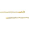 Thumbnail Image 2 of Love Paperclip Necklace Hollow 14K Yellow Gold 18&quot;