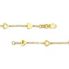 Thumbnail Image 3 of Hearts Station Necklace 14K Yellow Gold 18&quot;
