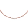 Thumbnail Image 1 of Rope Necklace Semi-Solid 14K Rose Gold 24&quot;