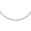 Thumbnail Image 1 of Rope Necklace Semi-Solid 14K White Gold 18&quot;