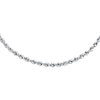 Thumbnail Image 1 of Rope Necklace Semi-Solid 14K White Gold 20&quot;