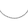 Thumbnail Image 1 of Rope Necklace Hollow 14K White Gold 24&quot;