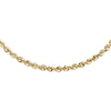 Thumbnail Image 1 of Rope Necklace Semi-Solid 14K Yellow Gold 30&quot;