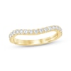 Thumbnail Image 0 of Monique Lhuillier Bliss Lab-Created Diamond Contour Anniversary Ring 1/2 ct tw 18K Yellow Gold