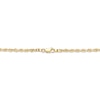 Thumbnail Image 2 of Glitter Rope Chain Necklace 3mm Solid 14K Yellow Gold 20&quot;