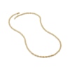 Thumbnail Image 1 of Glitter Rope Chain Necklace 4mm Solid 14K Yellow Gold 22&quot;