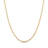 Thumbnail Image 1 of Glitter Rope Chain Necklace 3mm Hollow 14K Yellow Gold 16&quot;