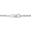 Thumbnail Image 2 of Glitter Rope Chain Necklace 1.6mm Solid 10K White Gold 18&quot;