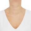 Thumbnail Image 3 of Glitter Rope Chain Necklace 2.4mm Solid 10K White Gold 18&quot;
