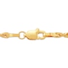 Thumbnail Image 2 of Glitter Rope Chain Necklace 2.4mm Solid 10K Yellow Gold 22&quot;