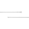 Thumbnail Image 2 of Cable Chain Necklace 2.1mm Solid 14K White Gold 20&quot;