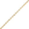 Thumbnail Image 2 of Cable Chain Necklace 2.1mm Solid 14K Yellow Gold 18&quot;