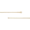 Thumbnail Image 3 of Cable Chain Necklace 2.1mm Solid 14K Yellow Gold 18&quot;