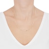 Thumbnail Image 5 of Cable Chain Necklace 2.1mm Solid 14K Yellow Gold 18&quot;