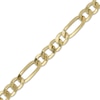 Thumbnail Image 1 of Hollow Figaro Necklace 8.6mm 10K Yellow Gold 22"