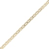 Thumbnail Image 1 of Mariner Chain Necklace 8mm Hollow 10K Yellow Gold 22&quot;