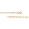Thumbnail Image 1 of Solid Curb Chain Necklace 2.95mm 10K Yellow Gold 20"