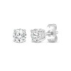 Thumbnail Image 1 of Round-Cut Diamond Solitaire Stud Earrings 1/2 ct tw 10K White Gold (I/I3)