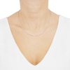 Thumbnail Image 3 of Glitter Rope Chain Necklace 1.6mm Solid 14K Rose Gold 16&quot;