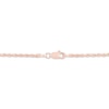 Thumbnail Image 2 of Glitter Rope Chain Necklace 1.6mm Solid 14K Rose Gold 22&quot;