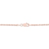 Thumbnail Image 2 of Glitter Rope Chain Necklace 1.6mm Solid 14K Rose Gold 24&quot;