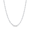 Thumbnail Image 1 of Glitter Rope Chain Necklace 1.6mm Solid 14K White Gold 24&quot;