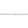 Thumbnail Image 2 of Glitter Rope Chain Necklace 1.6mm Solid 14K White Gold 24&quot;