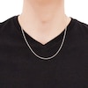 Thumbnail Image 3 of Solid Glitter Rope Chain Necklace 1.6mm 14K Rose Gold 20"