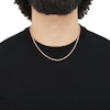 Thumbnail Image 4 of Glitter Rope Chain Necklace 2.4mm Solid 14K Rose Gold 16&quot;