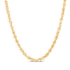 Thumbnail Image 1 of Glitter Rope Chain Necklace 3mm Solid 14K Yellow Gold 16&quot;