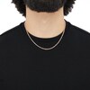 Thumbnail Image 4 of Glitter Rope Chain Necklace 2.4mm Solid 14K Rose Gold 18&quot;