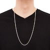Thumbnail Image 4 of Glitter Rope Chain Necklace 2.4mm Solid 14K Rose Gold 30&quot;