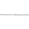 Thumbnail Image 2 of Glitter Rope Chain Necklace 3mm Solid 14K White Gold 30&quot;
