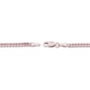 Thumbnail Image 3 of Cuban Curb Chain Necklace 3.3mm Solid 10K Rose Gold 20&quot;