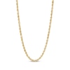 Thumbnail Image 0 of Solid Glitter Rope Chain Necklace 3.8mm 14K Yellow Gold 20"