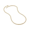 Thumbnail Image 1 of Solid Glitter Rope Chain Necklace 3.8mm 14K Yellow Gold 20"