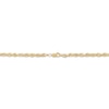 Thumbnail Image 3 of Glitter Rope Chain Necklace 3.8mm Solid 14K Yellow Gold 20&quot;