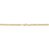 Thumbnail Image 2 of Solid Glitter Rope Chain Necklace 3.8mm 14K Yellow Gold 20"