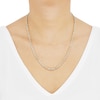 Thumbnail Image 3 of Solid Glitter Rope Chain Necklace 3.8mm 14K Yellow Gold 20"