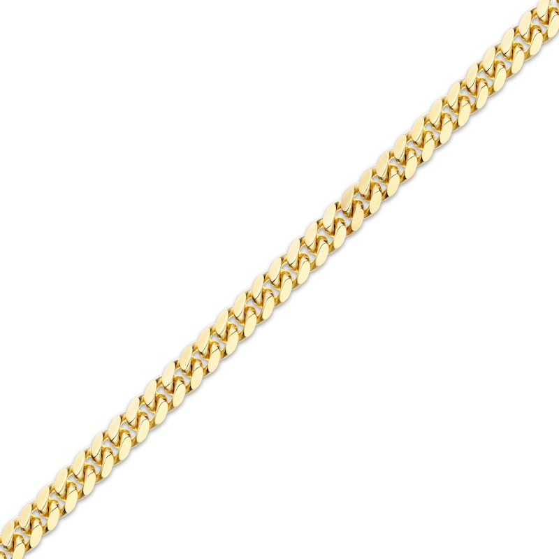 Main Image 2 of Cuban Chain Necklace Solid 14K Yellow Gold 22&quot;