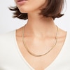 Thumbnail Image 3 of Solid Cuban Chain Necklace 14K Yellow Gold 22"