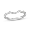 Thumbnail Image 7 of Neil Lane Diamond Contour Wedding Band 1/5 ct tw 14K White Gold