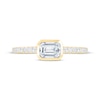 Thumbnail Image 2 of Emerald-Cut Diamond Engagement Ring 1 ct tw 14K Yellow Gold