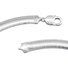 Thumbnail Image 4 of Omega Chain Necklace Solid Sterling Silver 18&quot;